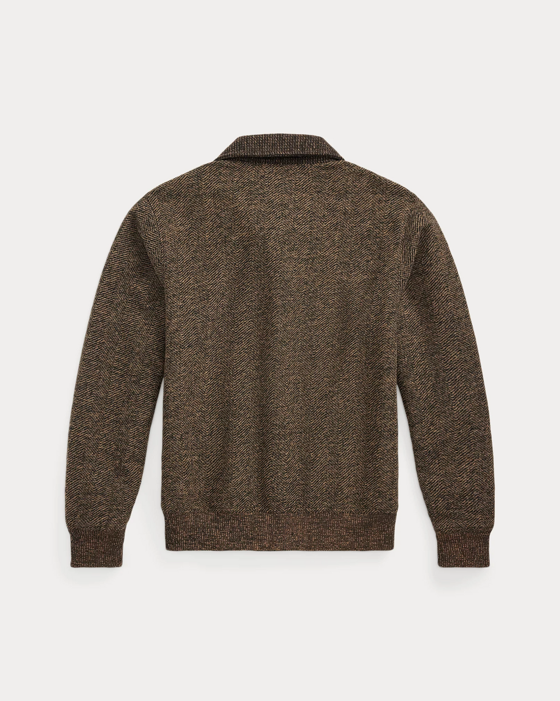 Ralph Lauren - Double-Knit Tweed Cardigan - Brown/multi