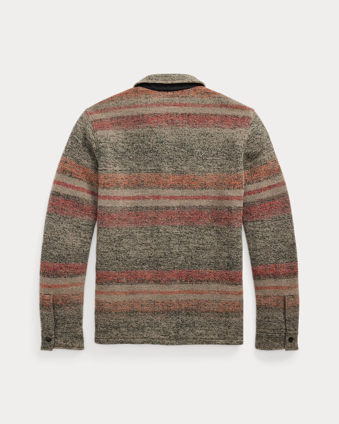 Ralph Lauren - Striped Double-Knit Wool-Blend Jacket - Red/multi