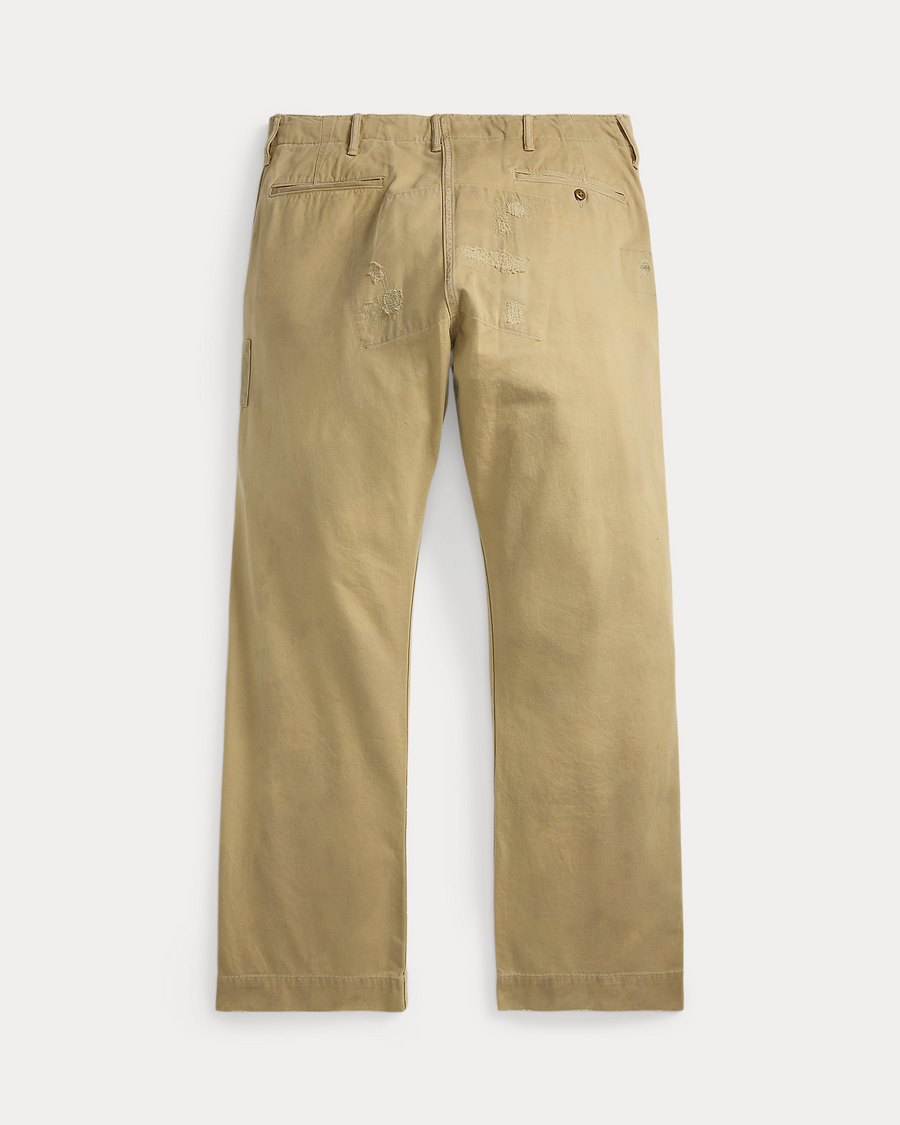 Ralph Lauren - Repaired Chino Field Pant - New Military Khaki W/ Rep