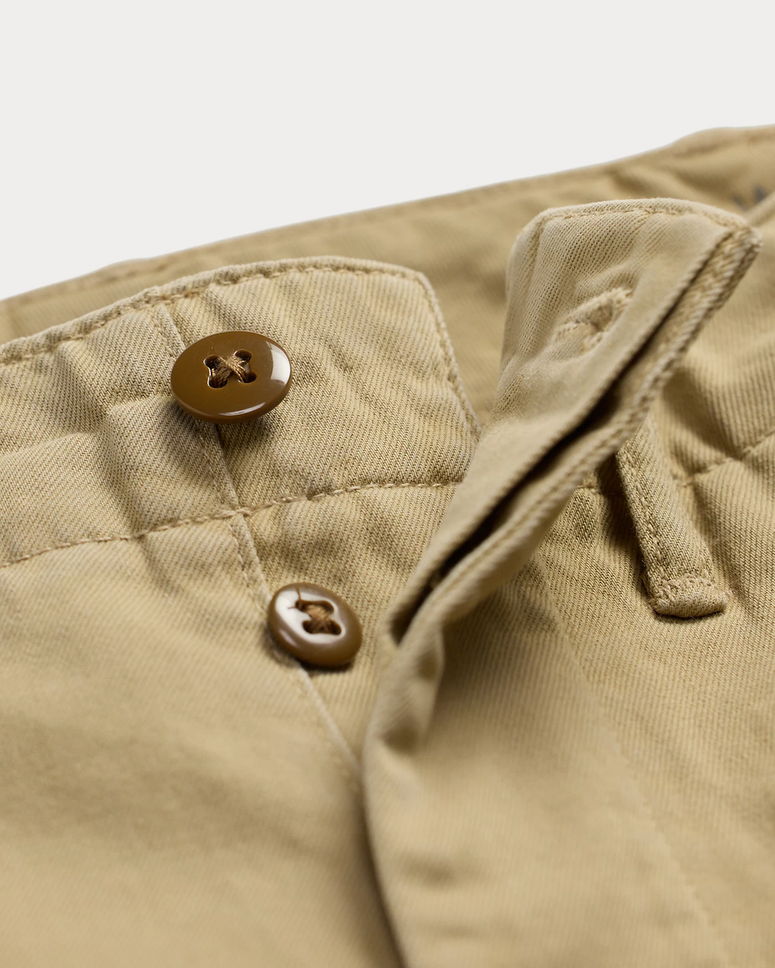 Ralph Lauren - Repaired Chino Field Pant - New Military Khaki W/ Rep