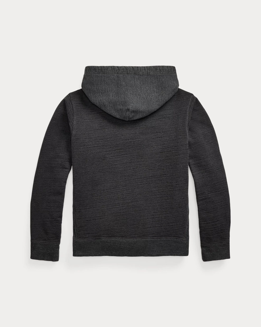 Double RL - French Terry Hoodie - Charcoal Heather/Multi
