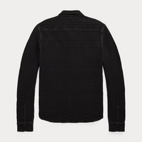 Double RL - Indigo Jacquard Workshirt - Sulfur Black