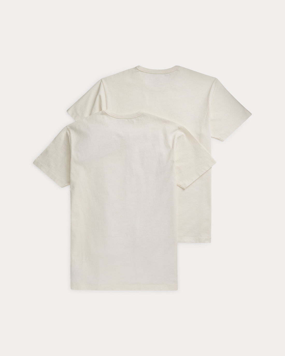 Double RL - Garment-Dyed Pocket T-Shirt - Warm White