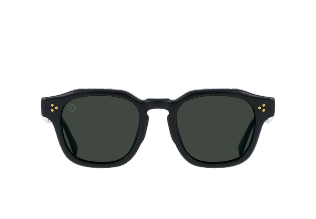 Raen - Squire In Recycled Black / Green Polarized