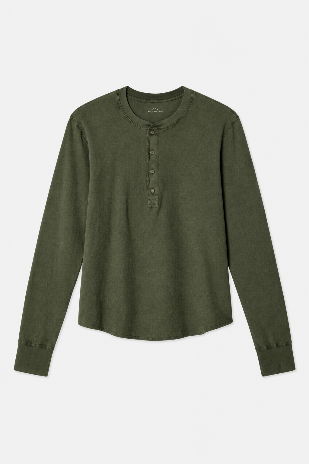 Save Khaki United - LS Pointelle Henley