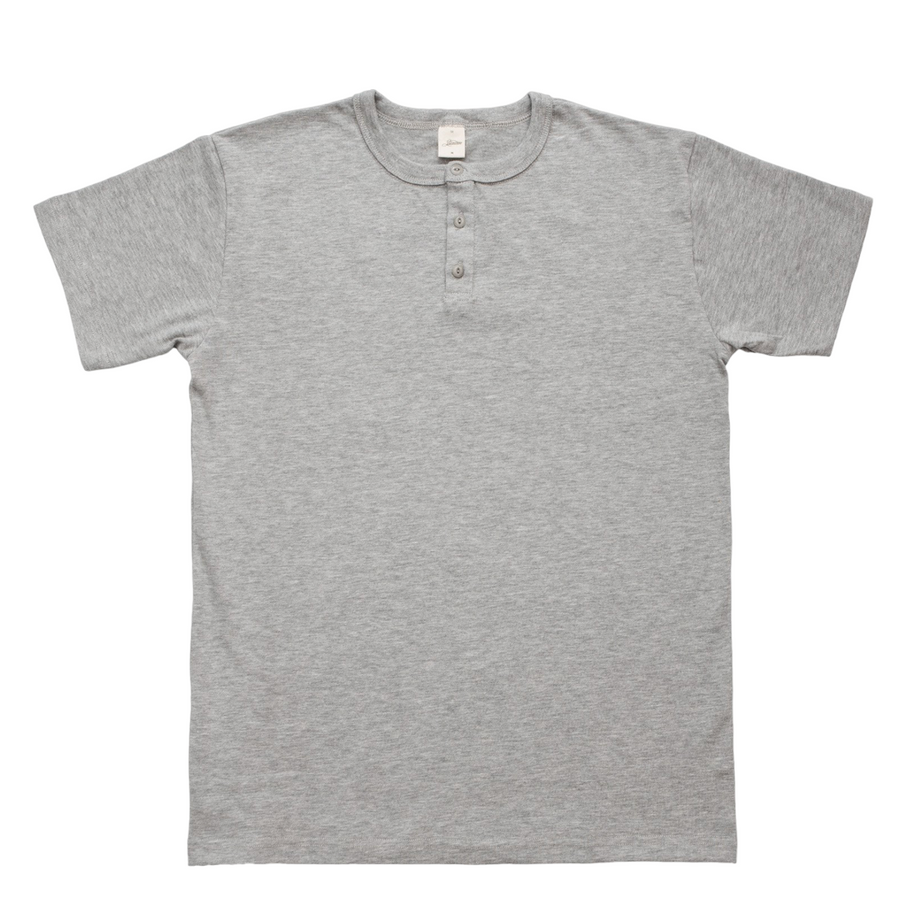 3sixteen Short Sleeve Henley in Heather Grey – Fountainhead NY