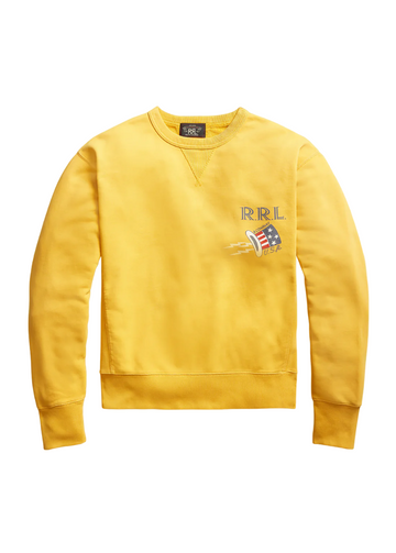 Double RL - French Terry Graphic Sweatshirt