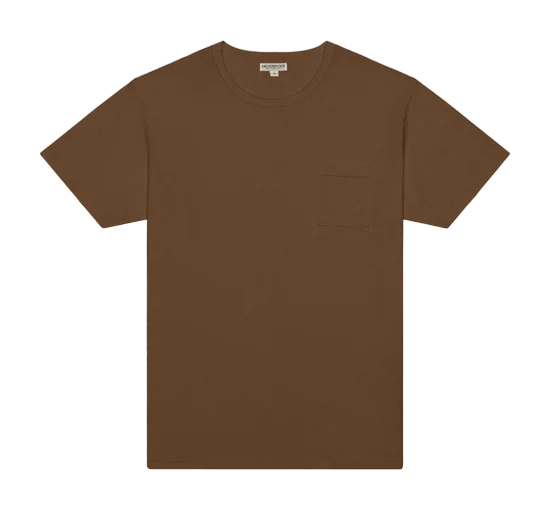 Knickerbocker - Pocket T-Shirt in Brown