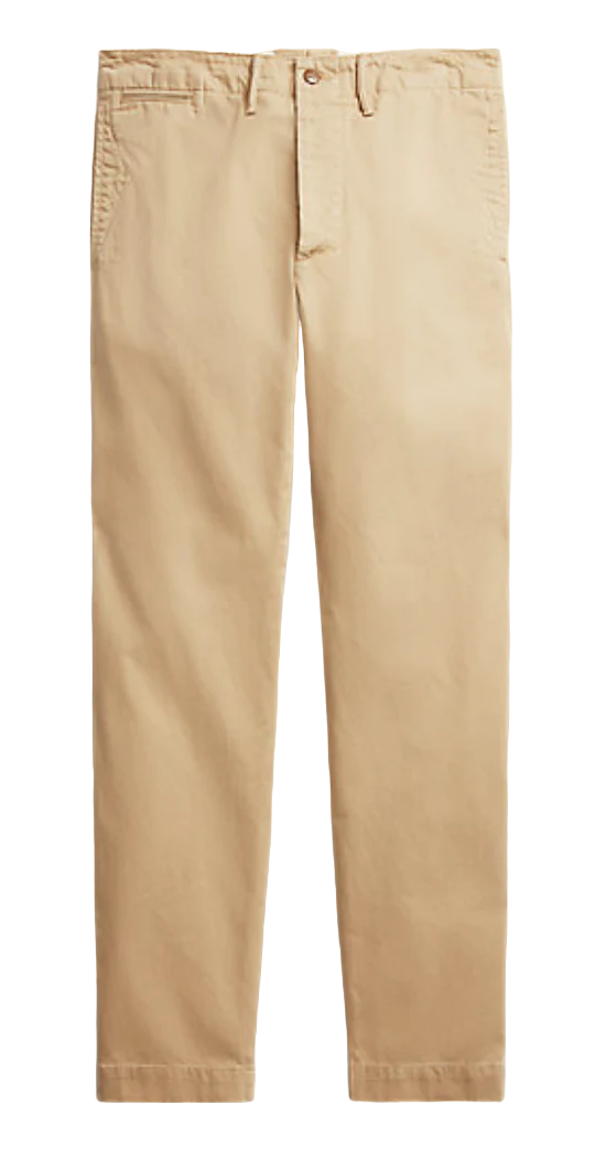 Double RL - Officer Chino Pant in New Military Khaki – Fountainhead NY