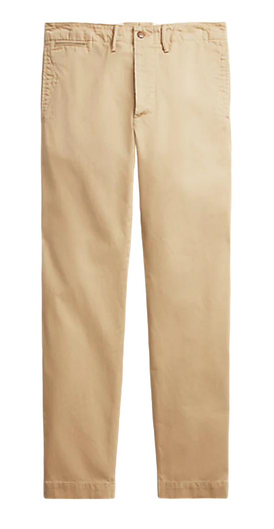 Double RL - Officer Chino Pant in New Military Khaki