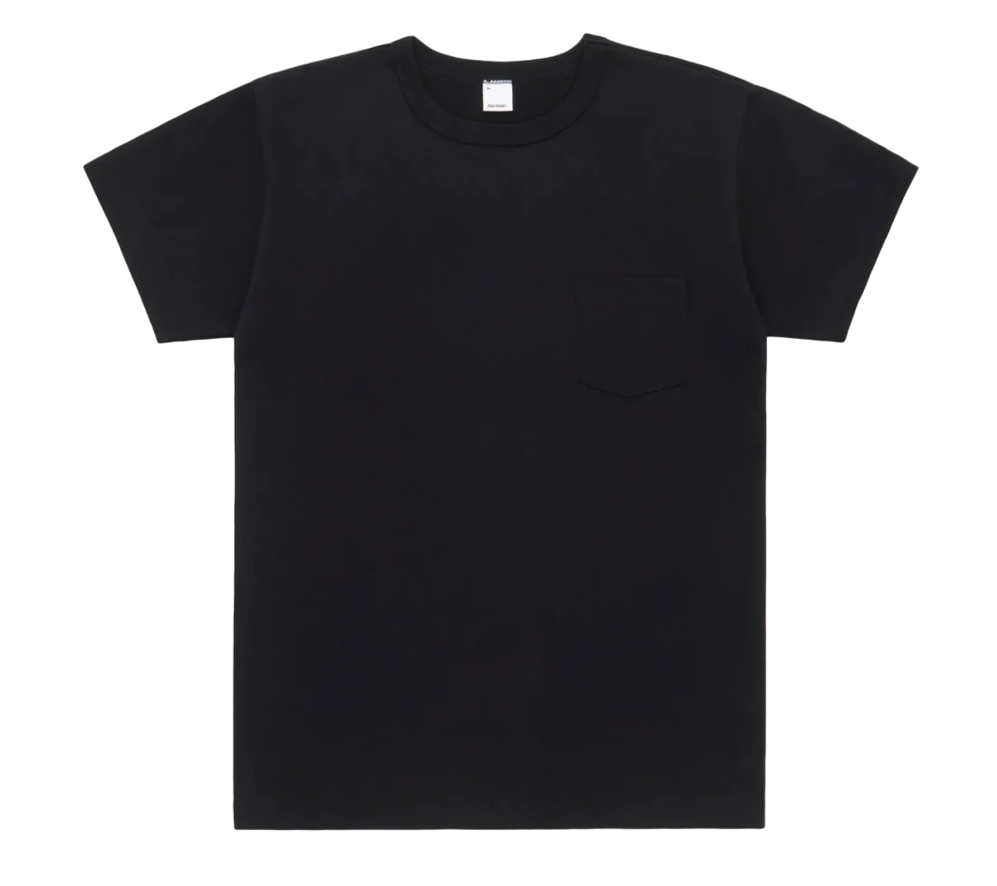3sixteen - Heavyweight Pocket T-Shirt in Black