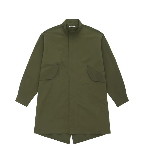 3sixteen - Fishtail Parka in Moss Nylon – Fountainhead NY 3sixteen - Fishtail Parka in Moss Nylon – Fountainhead NY