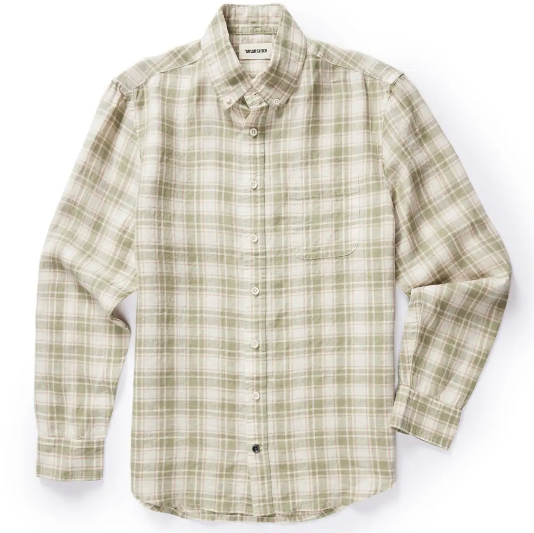 Taylor Stitch - The Jack in Palm Plaid Linen