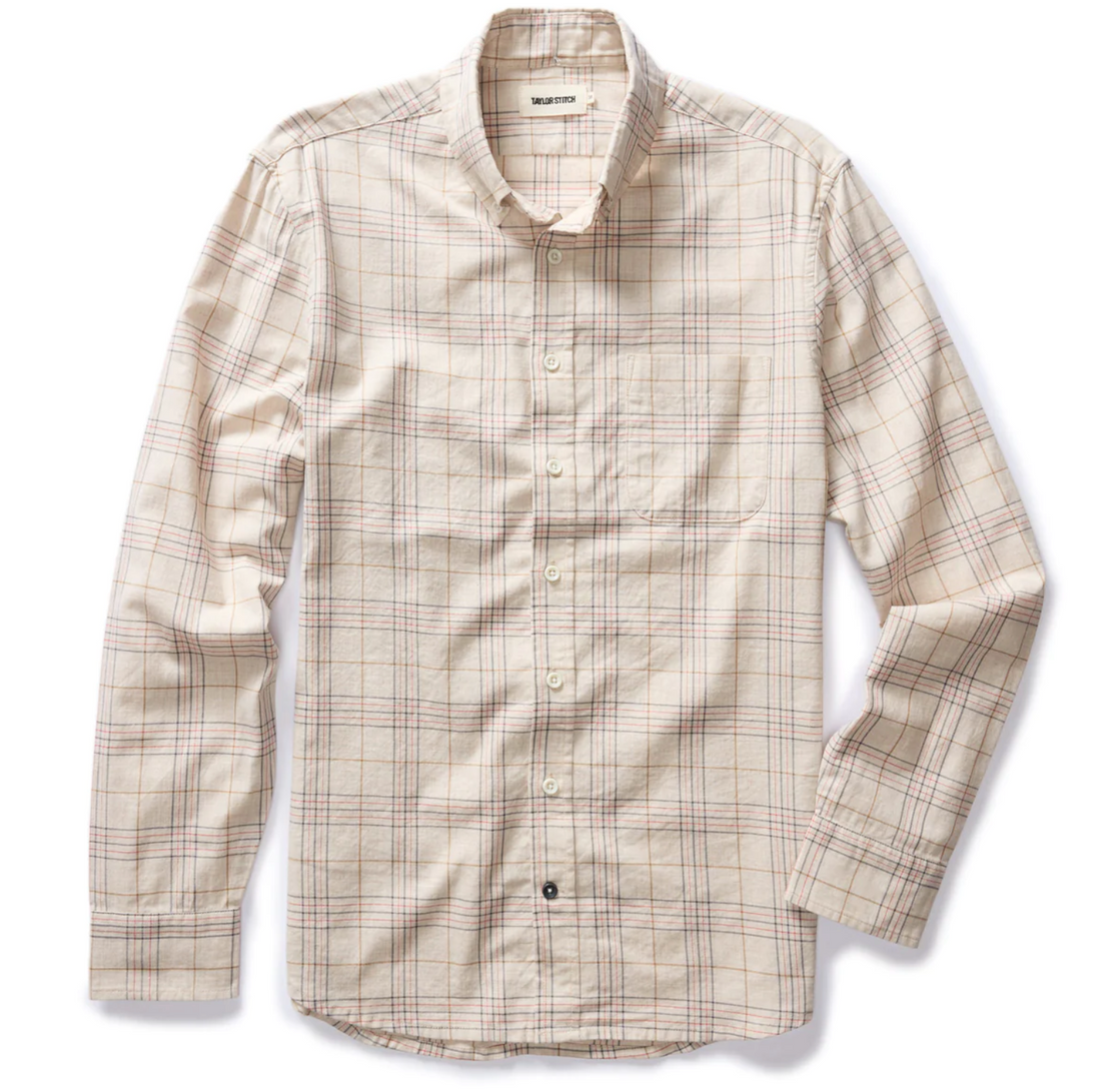 Taylor Stitch - The Jack in Sand Plaid