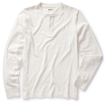Taylor Stitch - The Organic Cotton Henley in Vintage White