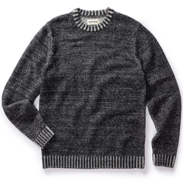 Taylor Stitch - The Headland Sweater in Coal Heather