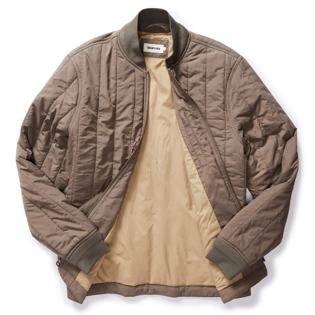 Taylor Stitch - The Able Jacket in Morel Quilted Nylon