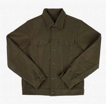Iron Heart - 12oz Whipcord Modified Type III Jacket - Olive Drab Green