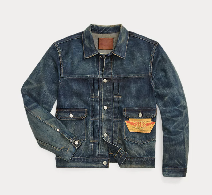 ジャケット・アウター Double RL WESTVIEW DENIM TRUCKER JACKET Double RL - Westview Denim Trucker Jacket in Westview Wash