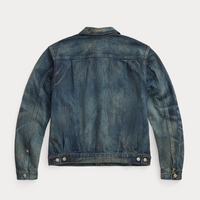 Double RL - Westview Denim Trucker Jacket in Westview Wash