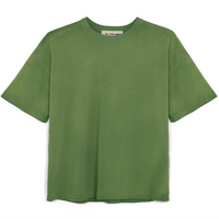 All Time High - Organic Slub Knit Tee - Vintage Moss Green