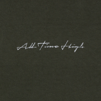 All Time High - Script Logo Tee in Dark Green