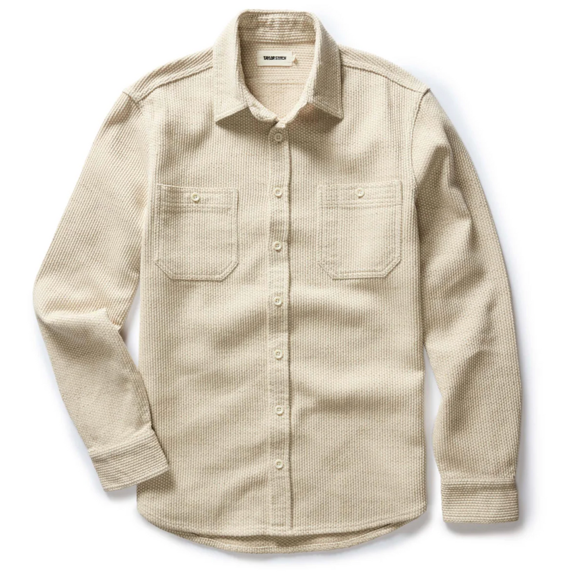 Taylor Stitch - The Utility Shirt in Natural Sashiko