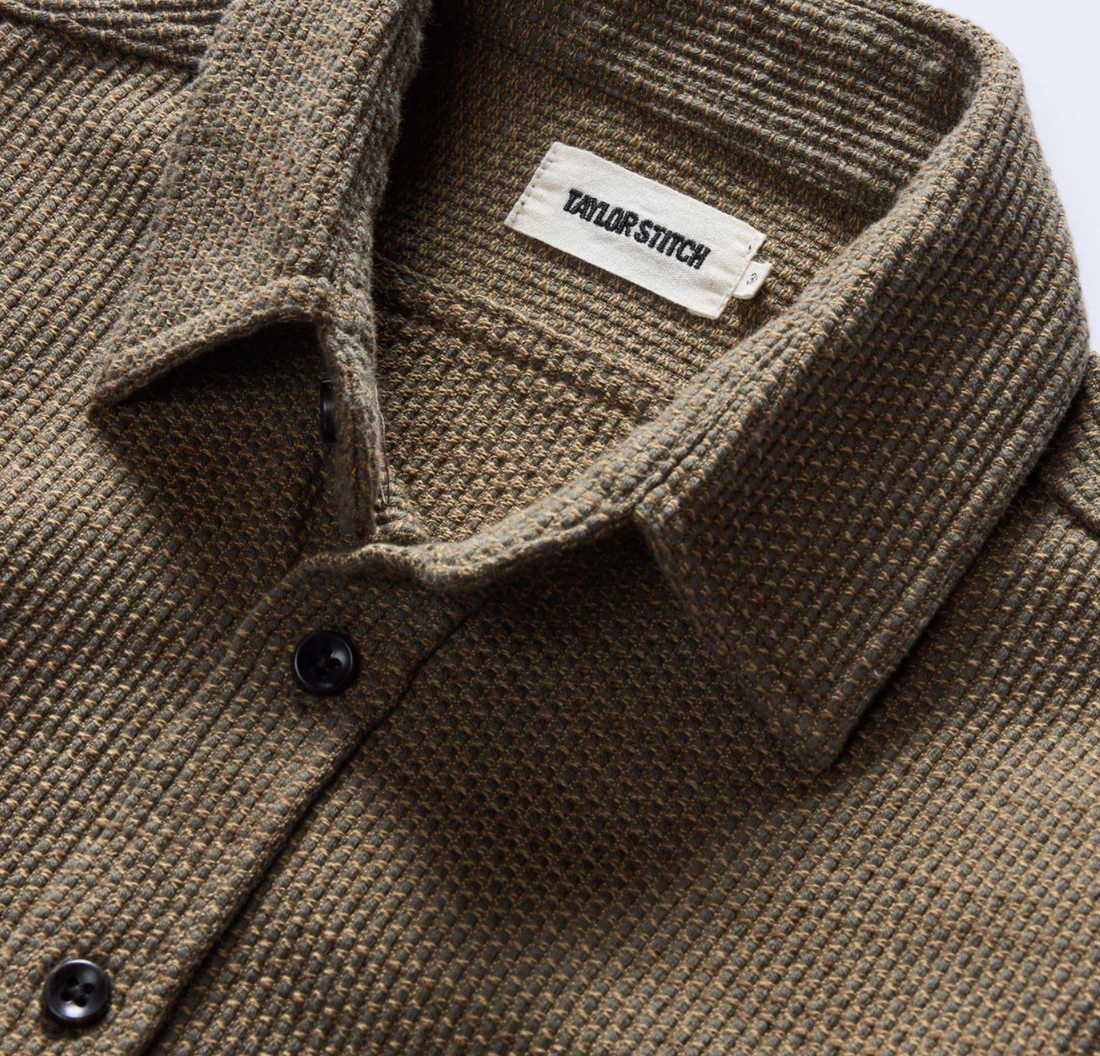 Taylor Stitch - The Utility Shirt in Cypress Sashiko