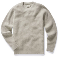 Taylor Stitch - The Sidecountry Crew in Heather Fog Merino Waffle