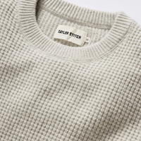 Taylor Stitch - The Sidecountry Crew in Heather Fog Merino Waffle