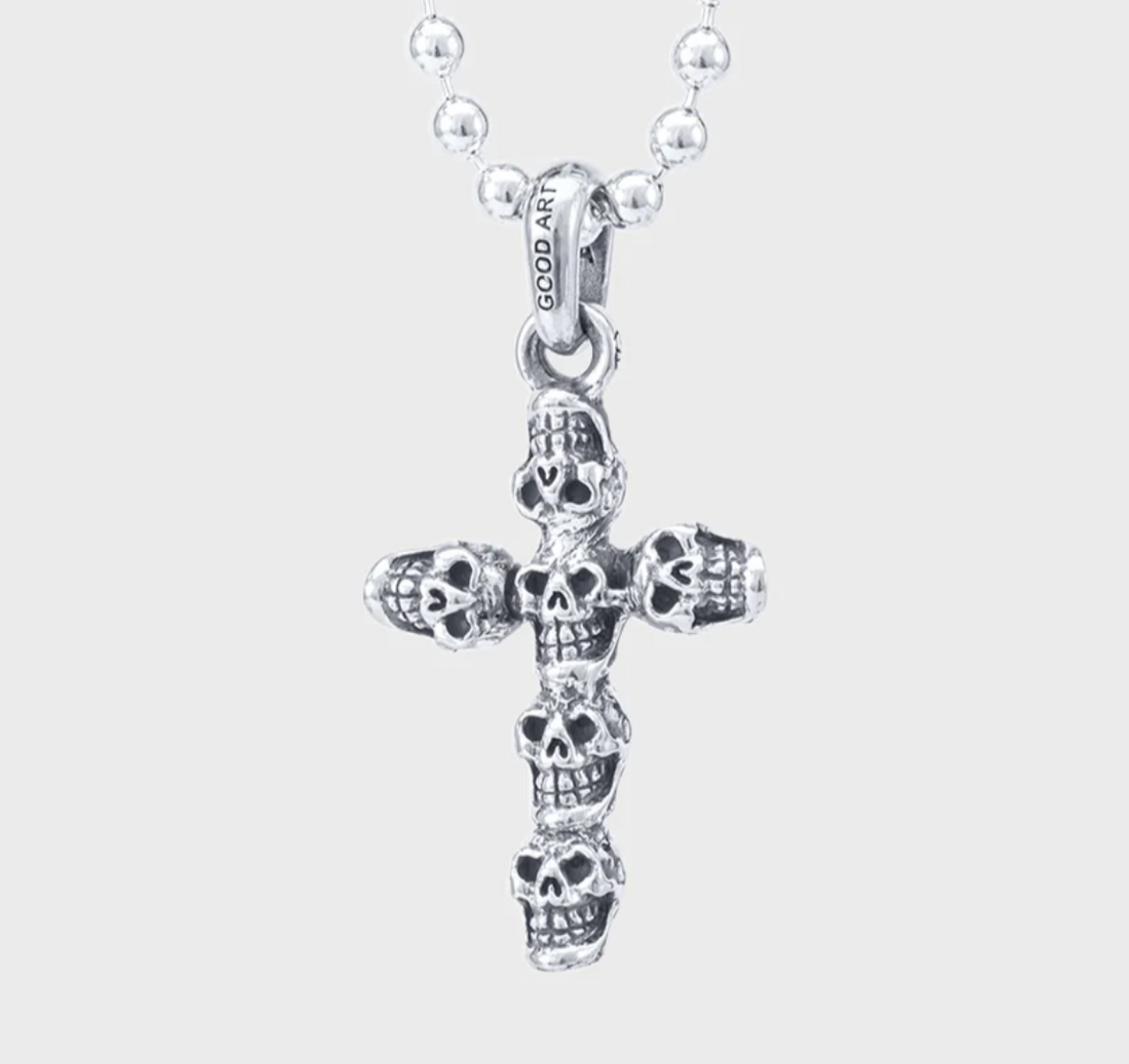 Good Art Hlywd - Jack Skull Cross Pendant - #2