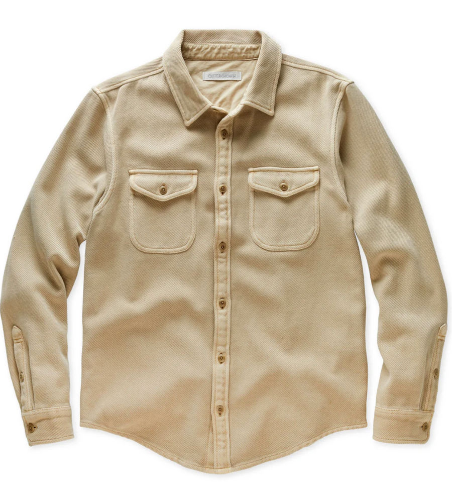 Outerknown - The Chroma Blanket Shirt in Clay