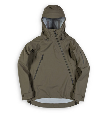 Beringia - TÄSMÄ Anorak Jacket in Dark Olive