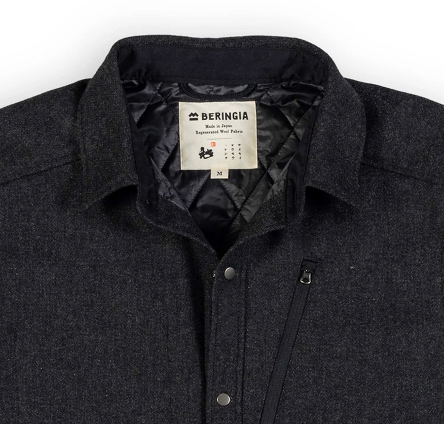 Beringia - Farallon Insulated Shirt in Dark Charcoal