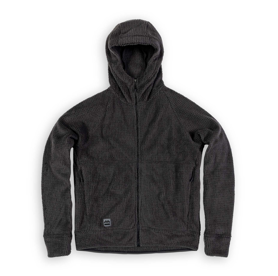 Beringia - Wool Air Hoody in Charcoal