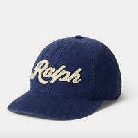 Polo Ralph Lauren - Appliquéd Twill Ball Cap in Navy