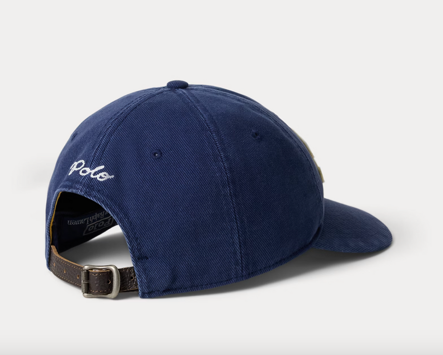 Polo Ralph Lauren - Appliquéd Twill Ball Cap in Navy