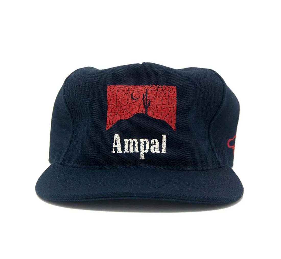 The Ampal Creative - SCORCHED II Strapback in Navy