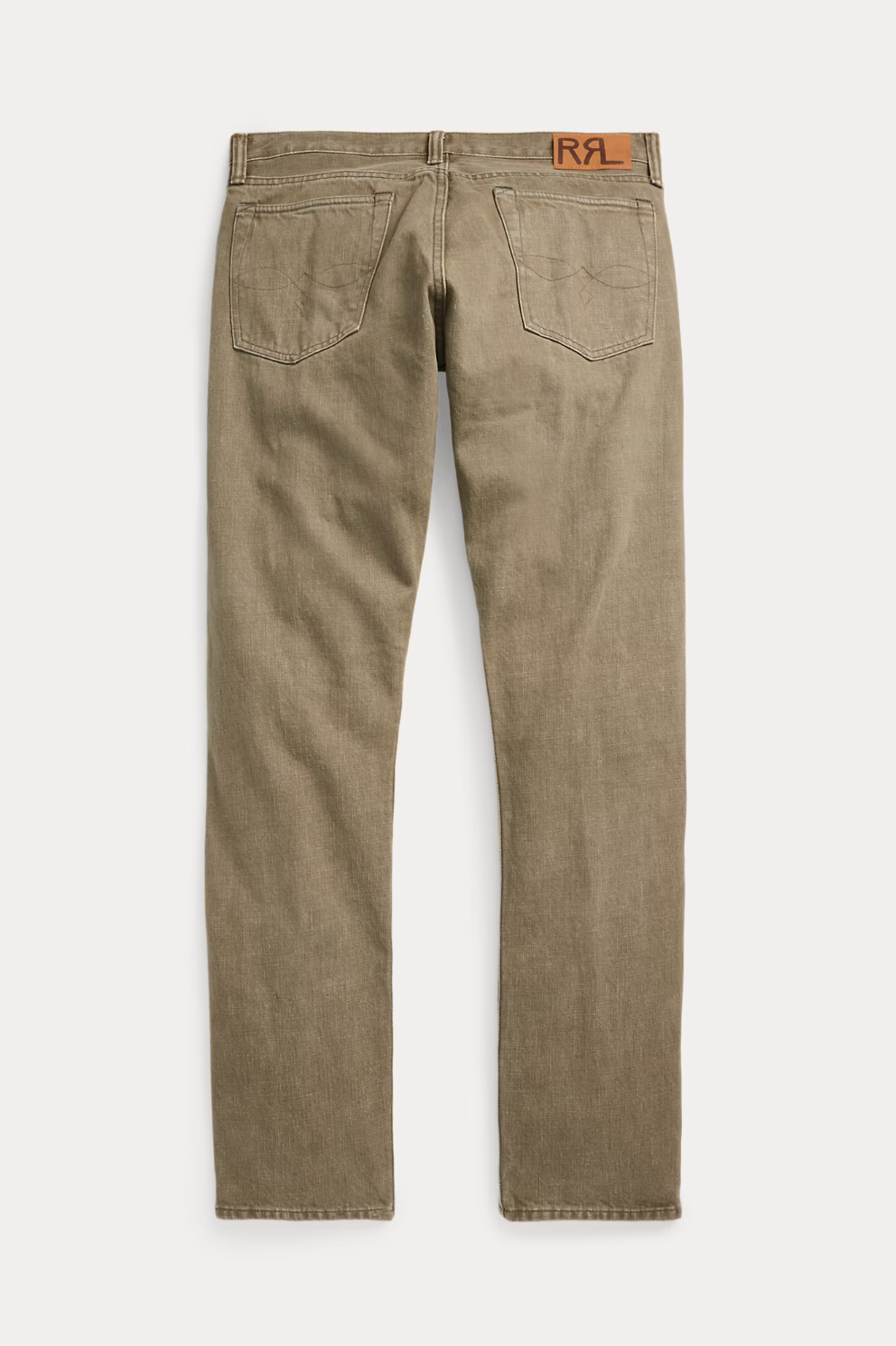 Double RL - Slim Fit Jean in Olive