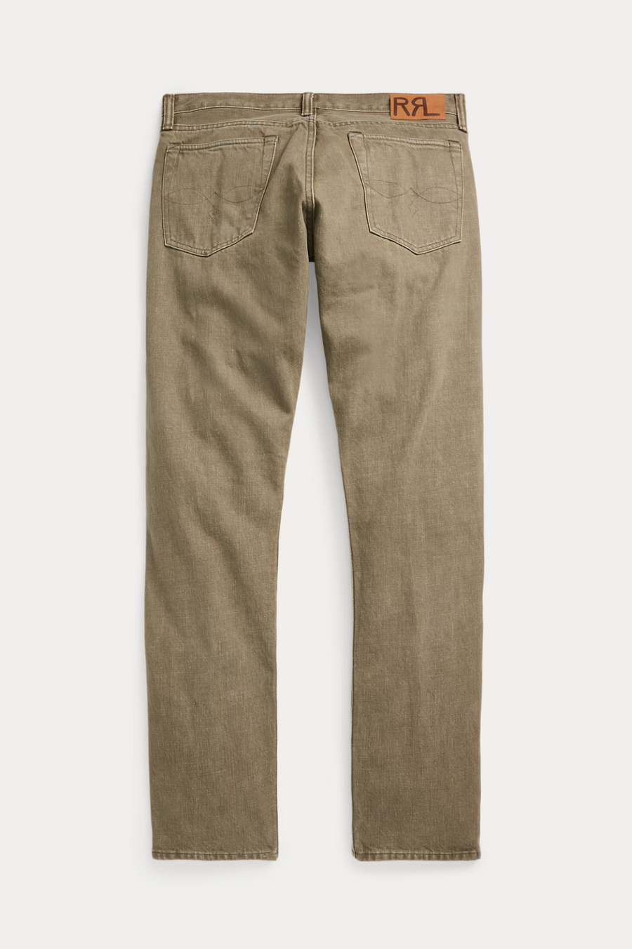 Double RL - Slim Fit Jean in Olive