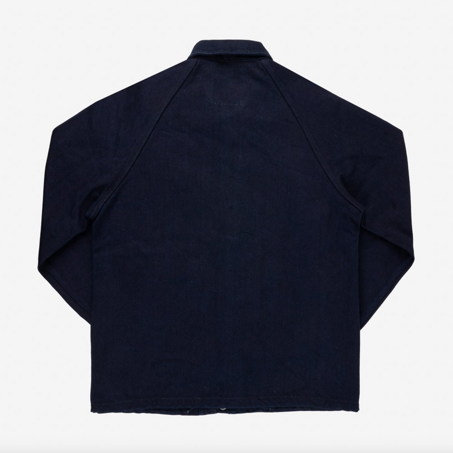 Iron Heart - 21oz Serge Windbreaker in Indigo