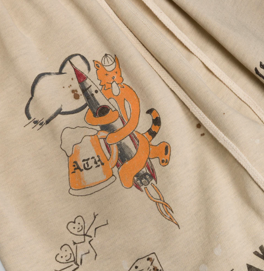 All Time High - P.E. Sweatpants ‘25 in Oatmeal
