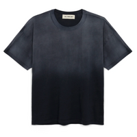 All Time High - Ultra Light Slub Knit Short Sleeve Tee in Navy