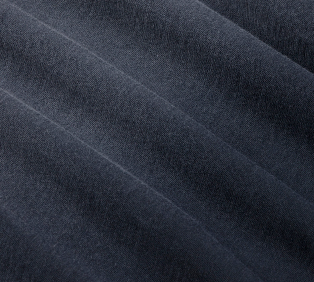 All Time High - Ultra Light Slub Knit Short Sleeve Tee in Navy