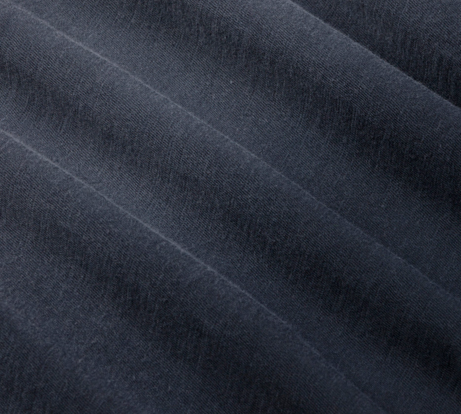 All Time High - Ultra Light Slub Knit Short Sleeve Tee in Navy