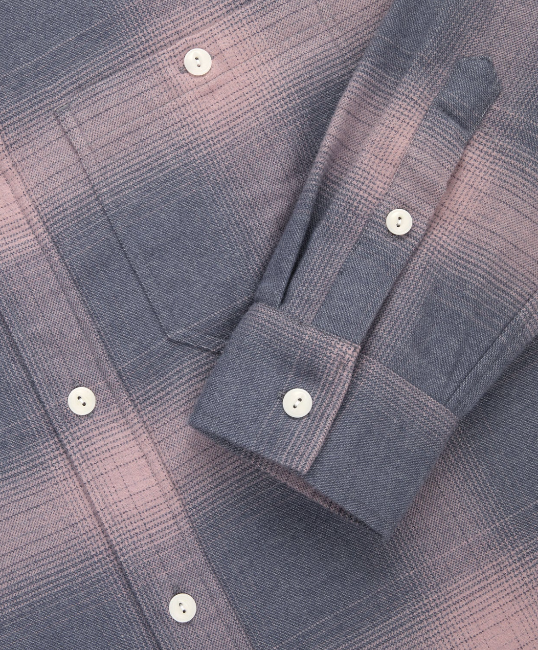 3sixteen - Utility Flannel - Mauve Ombre