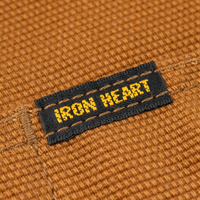 Iron Heart - 13oz Oxford Cloth Work Overshirt in Camel
