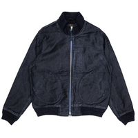 Iron Heart - IHM-47-NAV - 12oz Whipcord Tanker Jacket in Navy