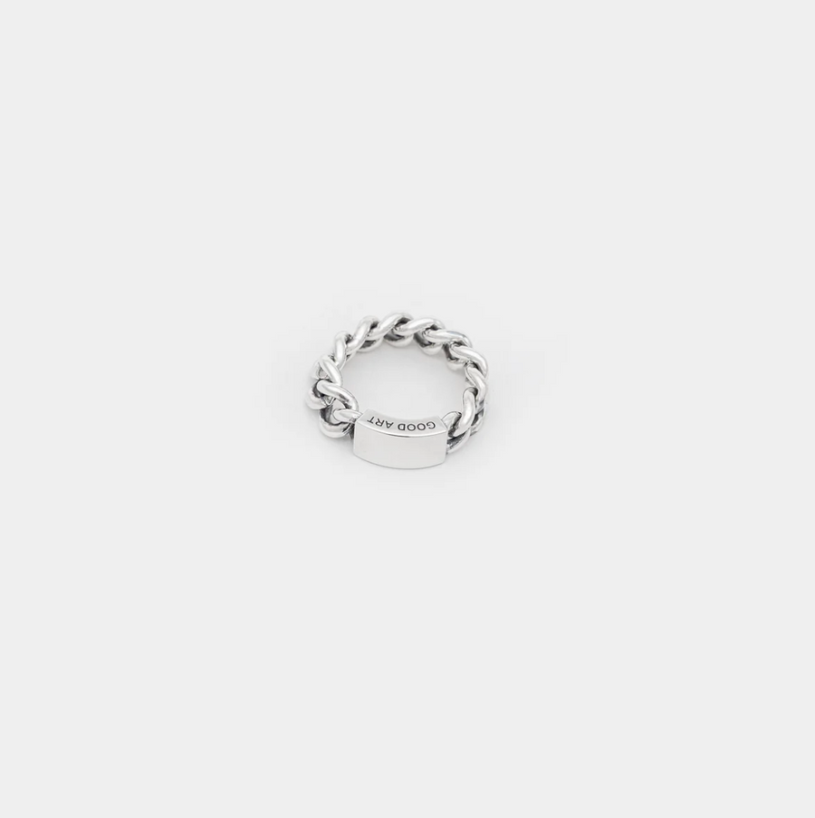 Good Art Hlywd - Curb Chain ID Ring - Smooth - A