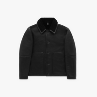 Knickerbocker - Inferno Sheepskin Coat in Black